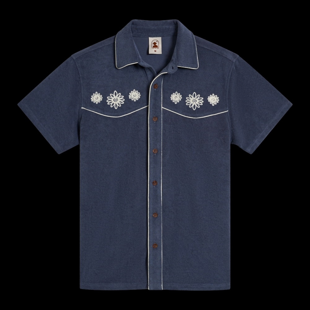 Dandy Del Mar Terry Cloth Western Top